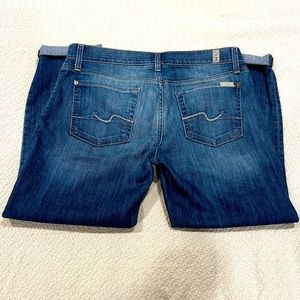 7 for all Mankind Crop jeans